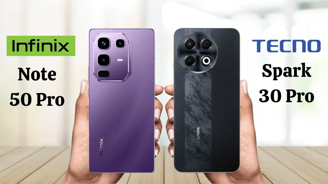 Tecno Spark 30 Pro vs Infinix Note 50: Budget Battle